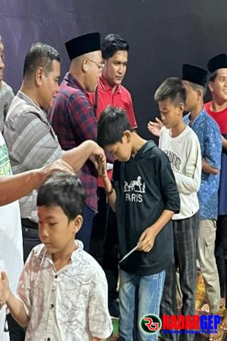 Warga Sambut Positif, Soft Opening JP Pub & Ktv Undang Warga Sekitar dan Anak Yatim